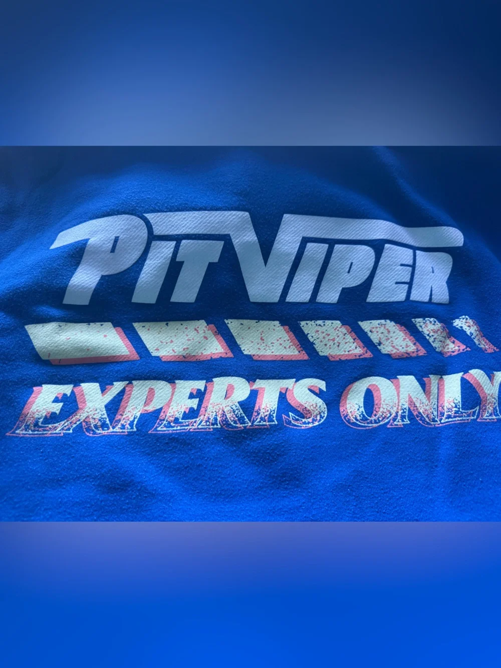 Pit Viper hoodie GUC XL blue